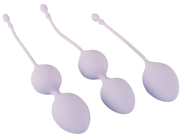 beau coeur Liefdesbal training set met 3 maten - Paars - beau coeur - SKU: 50062870000