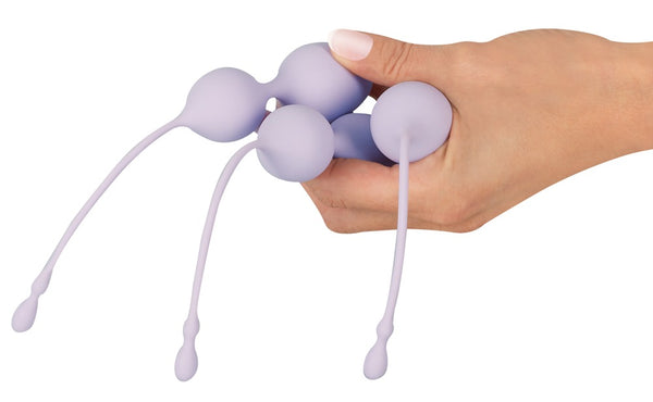 beau coeur Liefdesbal training set met 3 maten - Paars - beau coeur - SKU: 50062870000