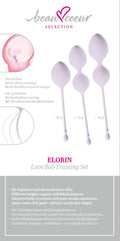 beau coeur beau cœur Liefdesbal training set - Paars