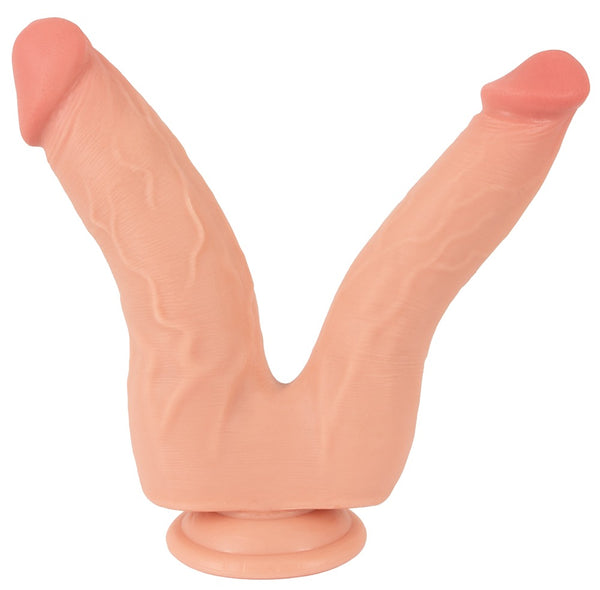 Nature Skin Dubbele penetrator - Huidskleur - Nature Skin - SKU: 50063410000