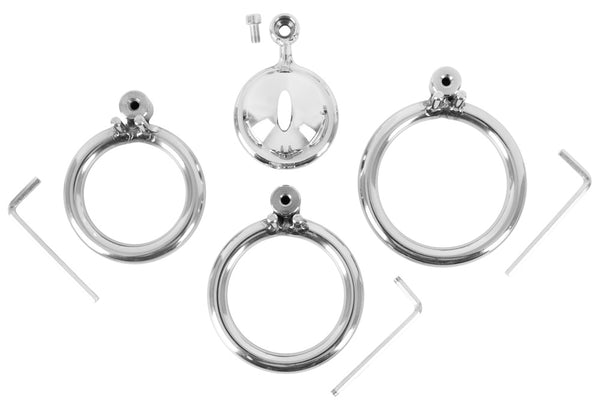 fetish Collection Mini Cock Cage peniskooitje - Zilver - fetish Collection - SKU: 50064730000