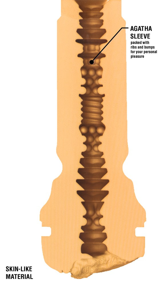 Kiiroo Feel Agatha Vega masturbator - Zwart - Kiiroo - SKU: 50065620000
