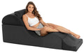 Liberator Flip chaise met extra brede maat - Zwart