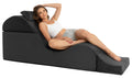 Liberator Flip chaise met extra brede maat - Zwart
