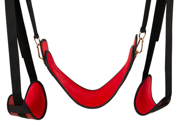 Bad Kitty deurschommel met rode vulling - Zwart - Bad Kitty - SKU: 50065970000