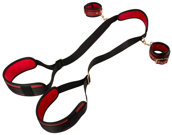 Bad Kitty Nek/beugel set met goud details - Zwart - Bad Kitty - SKU: 50066270000