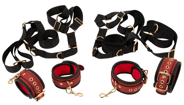 Bad Kitty Bedbeugel met goud accessoire - Zwart - Bad Kitty - SKU: 50066510000