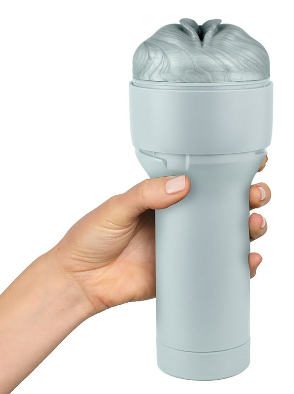 Kiiroo Trilkussen realistisch met cyborg design - Zilver - Kiiroo - SKU: 50071350000