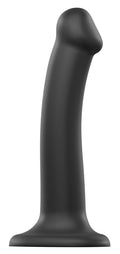 strap-on-me Dildo buigbaar met dubbele dichtheid - Zwart