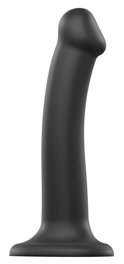 strap-on-me Dildo buigbaar met dubbele dichtheid - Zwart