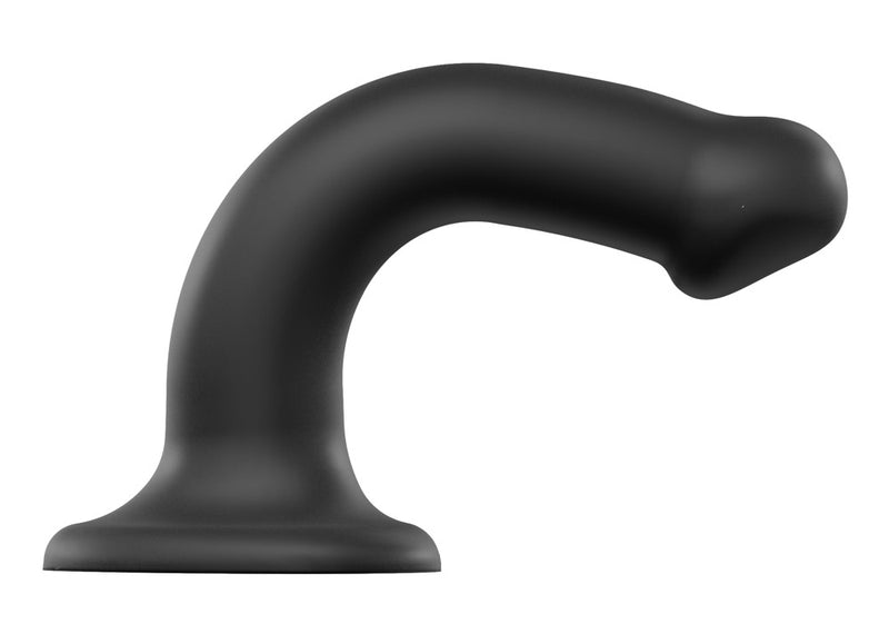 strap-on-me Dildo buigbaar met dubbele dichtheid - Zwart