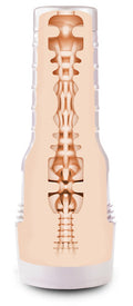 Fleshlight Deep throat masturbator met realistische mondtextuur - Huidskleur