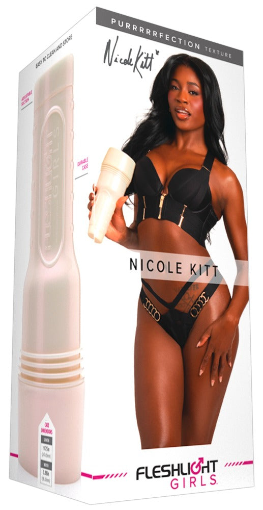 Fleshlight Nicole Kitt Purrrrrfection - Huidskleur Licht - Fleshlight - SKU: 50075930000