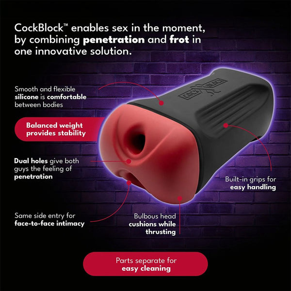 CockBlock Frot - Zwart - CockBlock - SKU: 50076660000