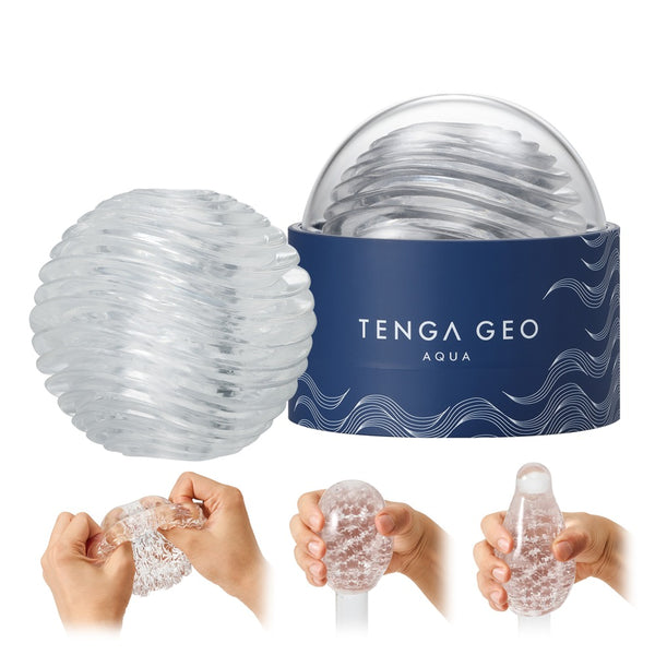 TENGA GEO AQUA masturbator - Wit - TENGA - SKU: 50079680000