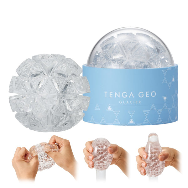 TENGA GEO GLACIER masturbator - Wit - TENGA - SKU: 50079840000