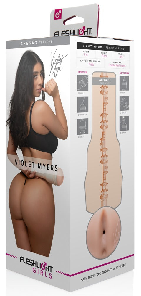Fleshlight Violet Myers Ahegao masturbator - Licht