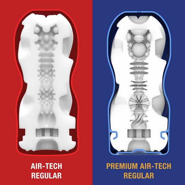 TENGA AIR-TECH Premium masturbator - Blauw - TENGA - SKU: 50084920000