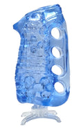 Fleshlight Fleshskins Grip Blue Ice masturbator - Blauw