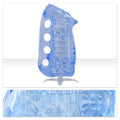 Fleshlight Fleshskins Grip Blue Ice masturbator - Blauw