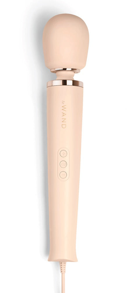 le Wand Krachtige Plug-trilmassager vibrator - Wit