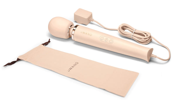 le Wand Krachtige Plug-trilmassager vibrator - Wit - le Wand - SKU: 54000660000