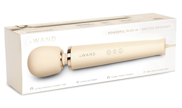 le Wand Krachtige Plug-trilmassager vibrator - Wit - le Wand - SKU: 54000660000