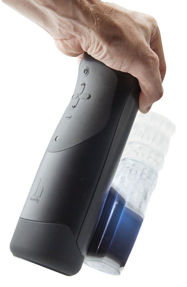 The Handy Interactieve stroker met software-upgrade - Zwart - The Handy - SKU: 54001200000