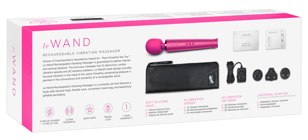 le Wand Rechargeable Trillende massager - Wit - le Wand - SKU: 54003920000