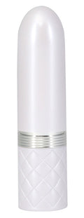 PILLOW TALK Mini vibrator lippenstiftvormig met Swarovski - Roze