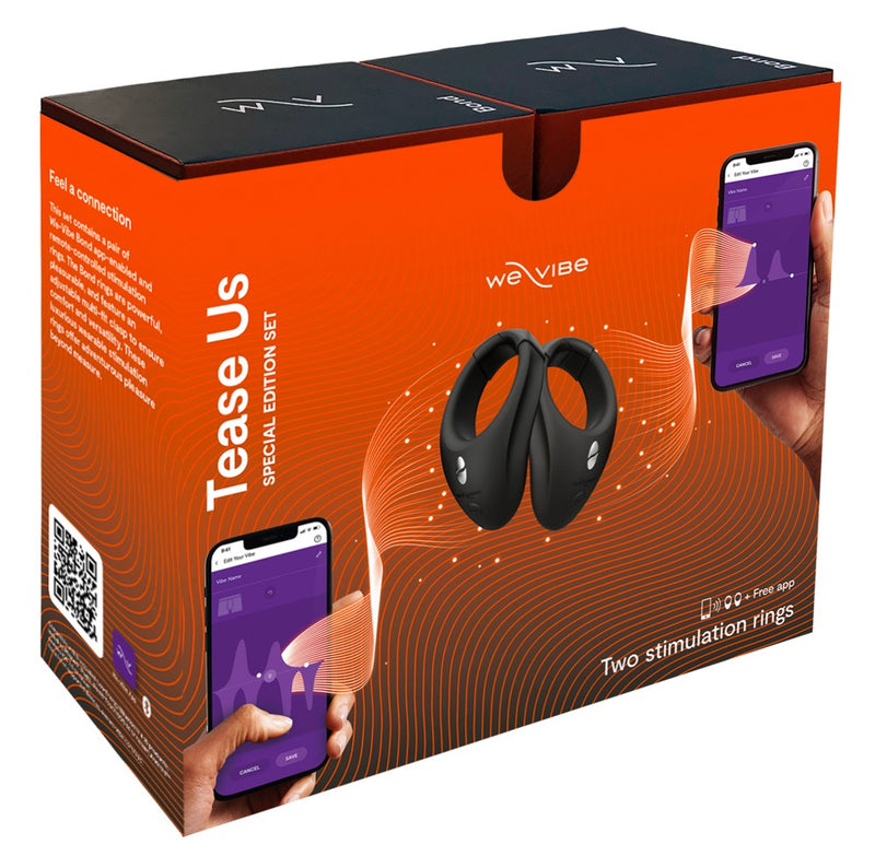 We-Vibe Twee stimulatieringen - Zwart