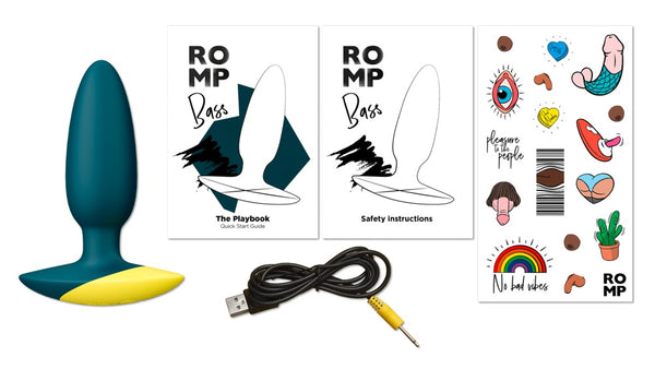 ROMP Butt plug - Groen - ROMP - SKU: 54008560000