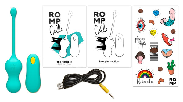 ROMP Vibroballen - Turquoise - ROMP - SKU: 54008640000