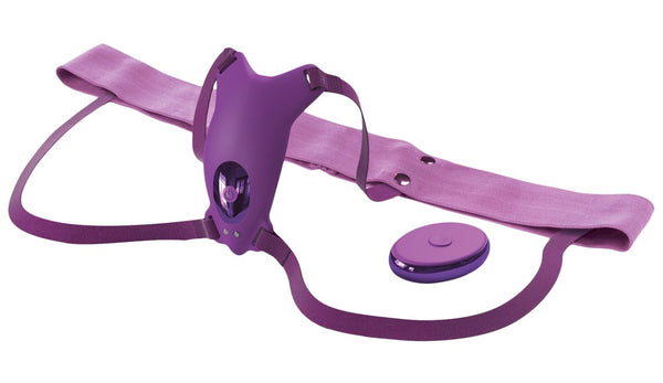 Fantasy For Her Ultimate Butterfly strap-on - Paars - Fantasy For Her - SKU: 54009450000