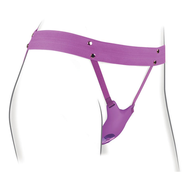 Fantasy For Her Ultimate Butterfly strap-on - Paars - Fantasy For Her - SKU: 54009450000