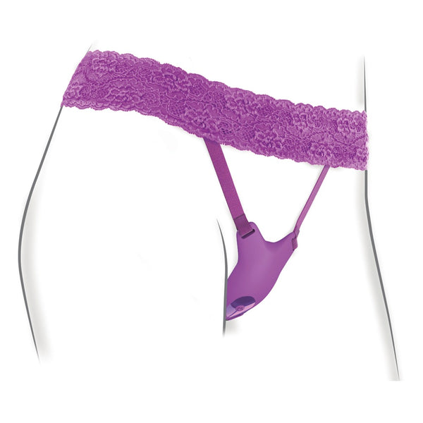 Fantasy For Her Ultimate G-Spot Vlinder strap-on - Paars - Fantasy For Her - SKU: 54009530000