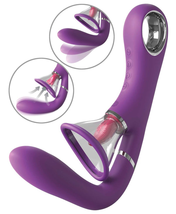 Fantasy For Her Her Ultimate Pleasure Pro - Paars - Fantasy For Her - SKU: 54009700000