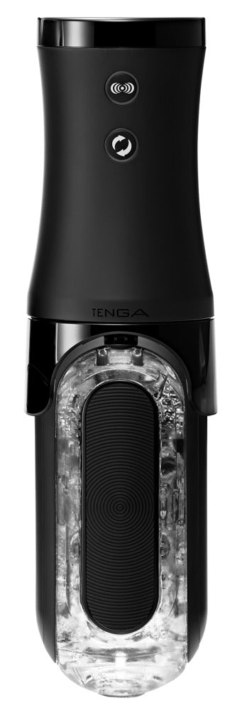 TENGA Electronic Vibrotation vibrator - Zwart - TENGA - SKU: 54009960000