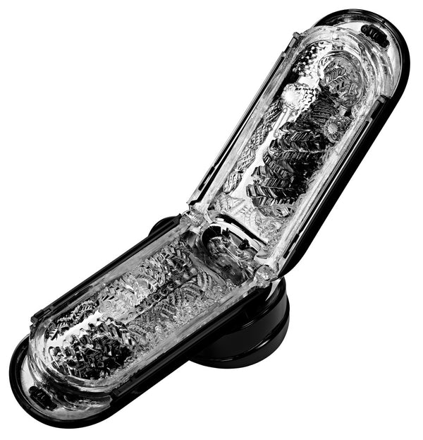 TENGA Electronic Vibrotation vibrator - Zwart - TENGA - SKU: 54009960000