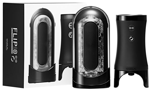 TENGA Electronic Vibrotation vibrator - Zwart - TENGA - SKU: 54009960000