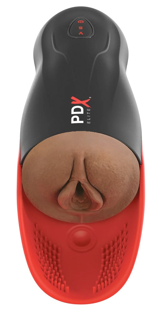 PDX Elite Trilkussen met balstimulator en zuigfunctie - Zwart