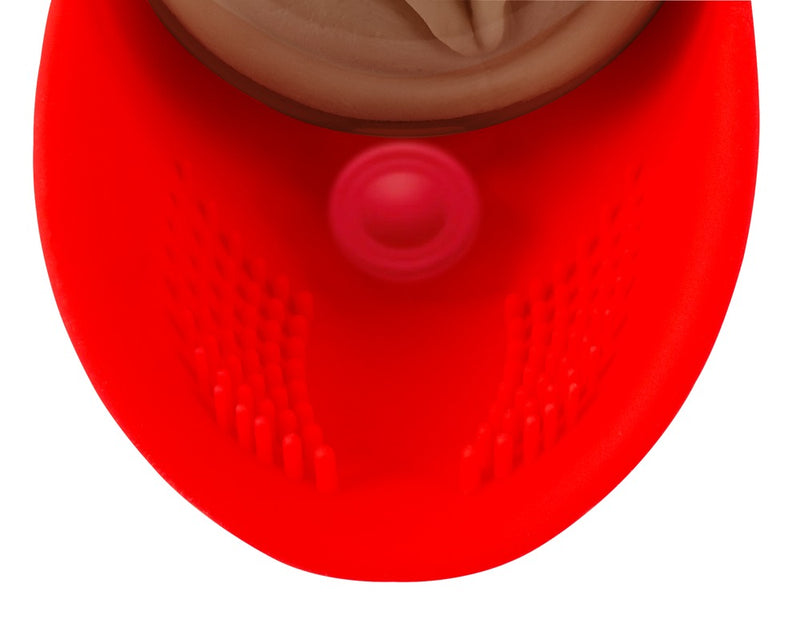 PDX Elite Trilkussen met balstimulator en zuigfunctie - Zwart