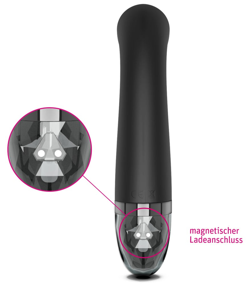 Mystim E-stimulator met vibratie en 5 intensiteitsstanden - Zwart