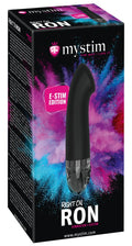 Mystim E-stimulator met vibratie en 5 intensiteitsstanden - Zwart