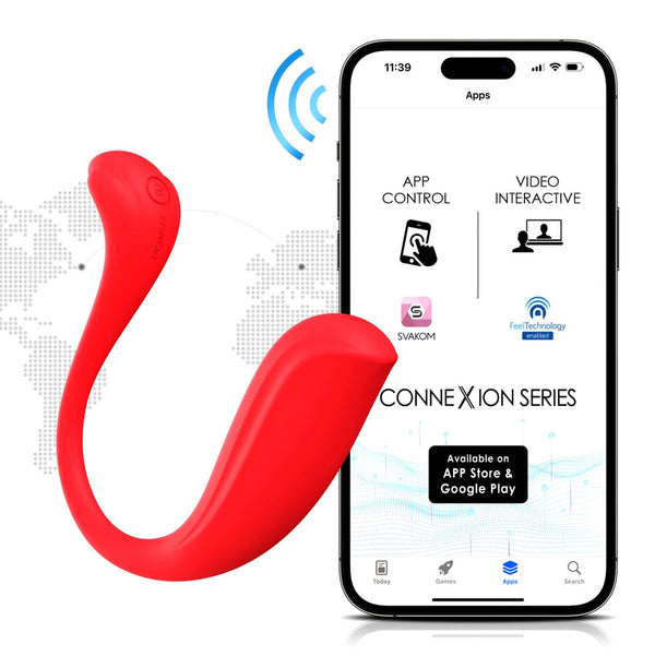 SVAKOM Phoenix Neo 2 vibrator - Rood - SVAKOM - SKU: 54017470000