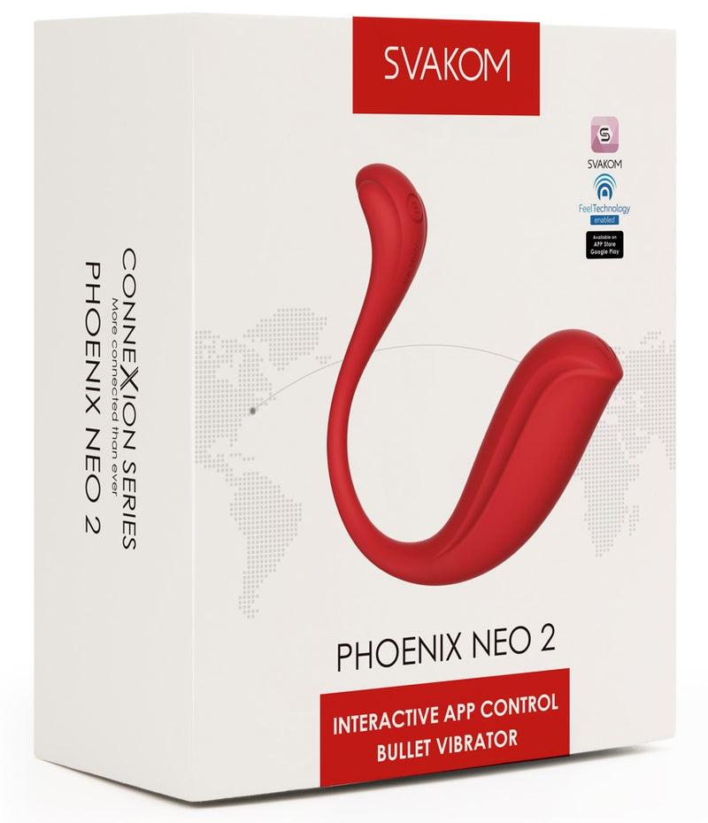 SVAKOM Phoenix Neo 2 vibrator - Rood