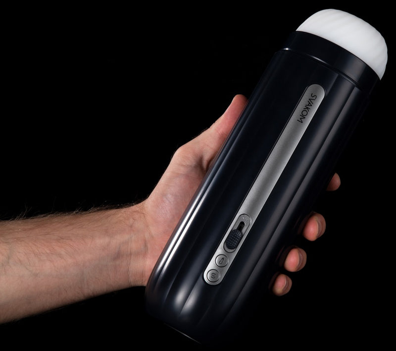 SVAKOM Masturbator volautomatisch met verwarming - Blauw