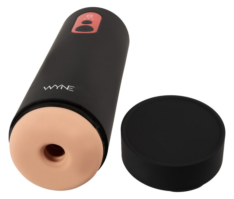 WYNE Penis shaker met pulserende schudfunctie - Zwart