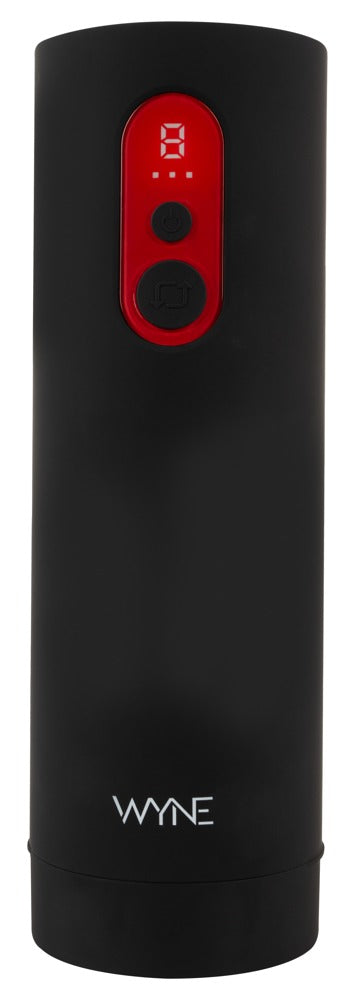 WYNE Penis shaker met pulserende schudfunctie - Zwart
