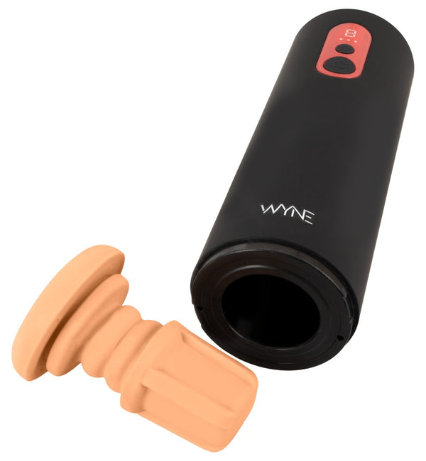 WYNE Penis shaker met pulserende schudfunctie - Zwart - WYNE - SKU: 54017710000